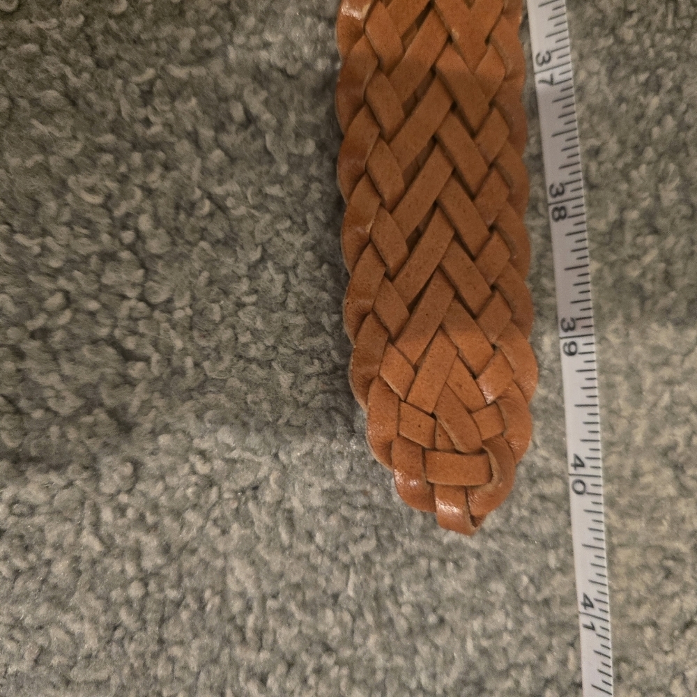 Boho Tan Rope Belt Y2K 80's Vibes Stretchy Band Statement Cottagecore - Picture 8 of 10
